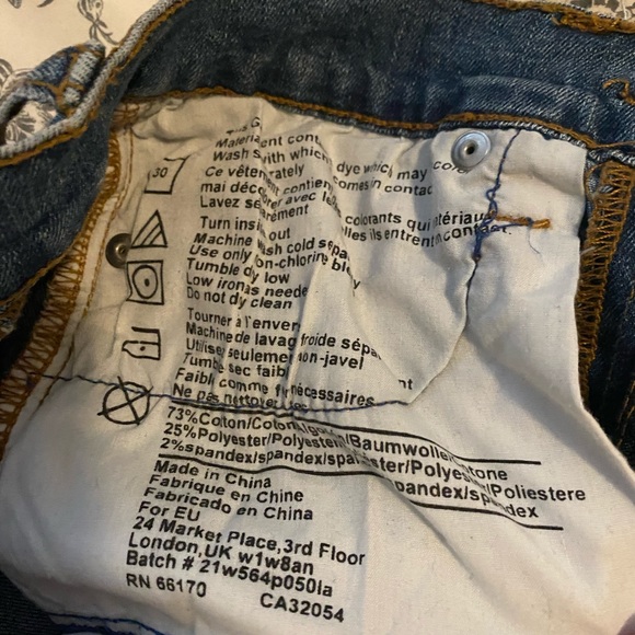 BDG cigarette high rise jean - Picture 3 of 3